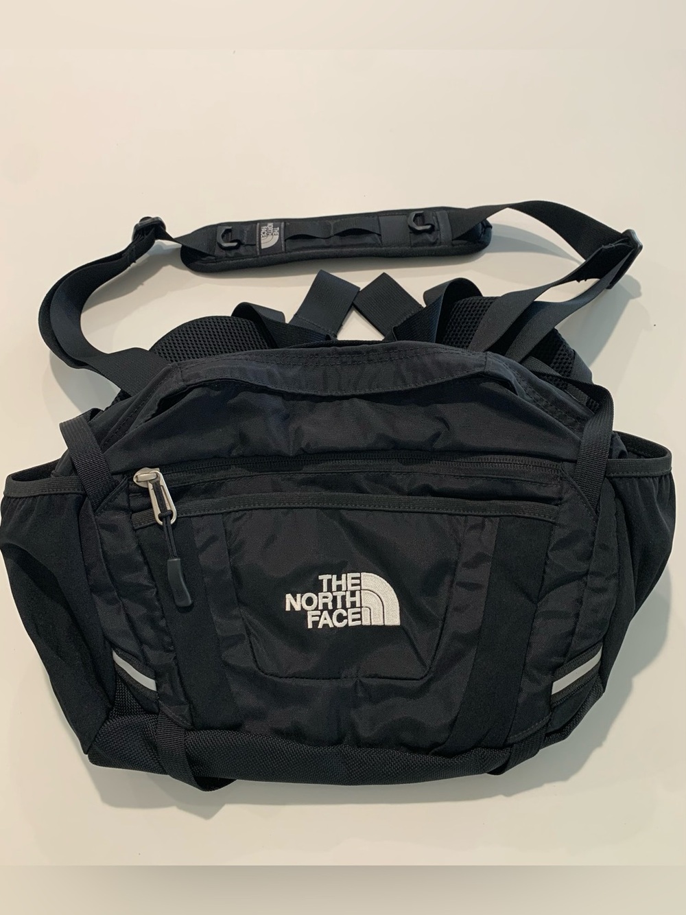 North Face Sport Hiker Lumbar Pack Hiking Waist Fanny Pack w/Refl Accents NWOT - Picture 4 of 12